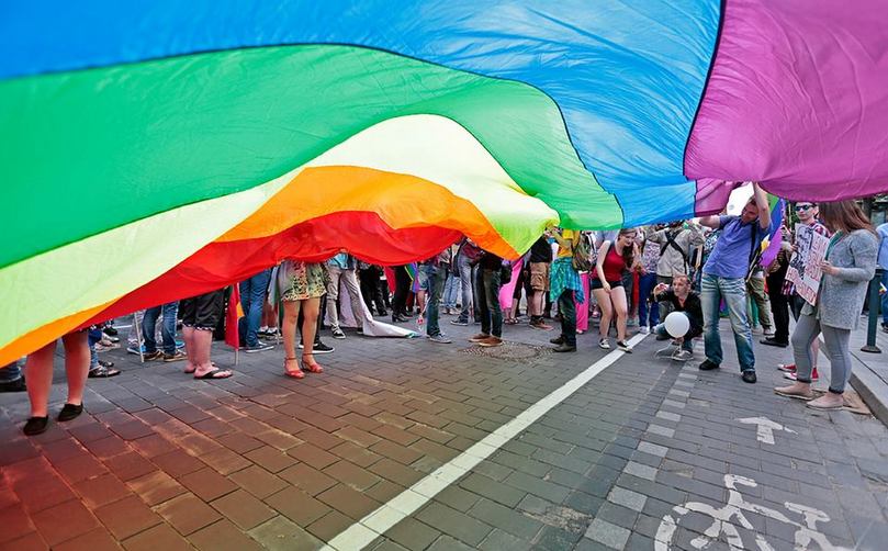 „Baltic Pride 2016“ akimirka. Augusto Didžgalvio nuotr./LGL