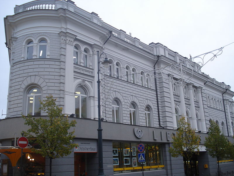 Lietuvos pašto centrinis pastatas Vilniuje / en.wikipedia.org nuotr.