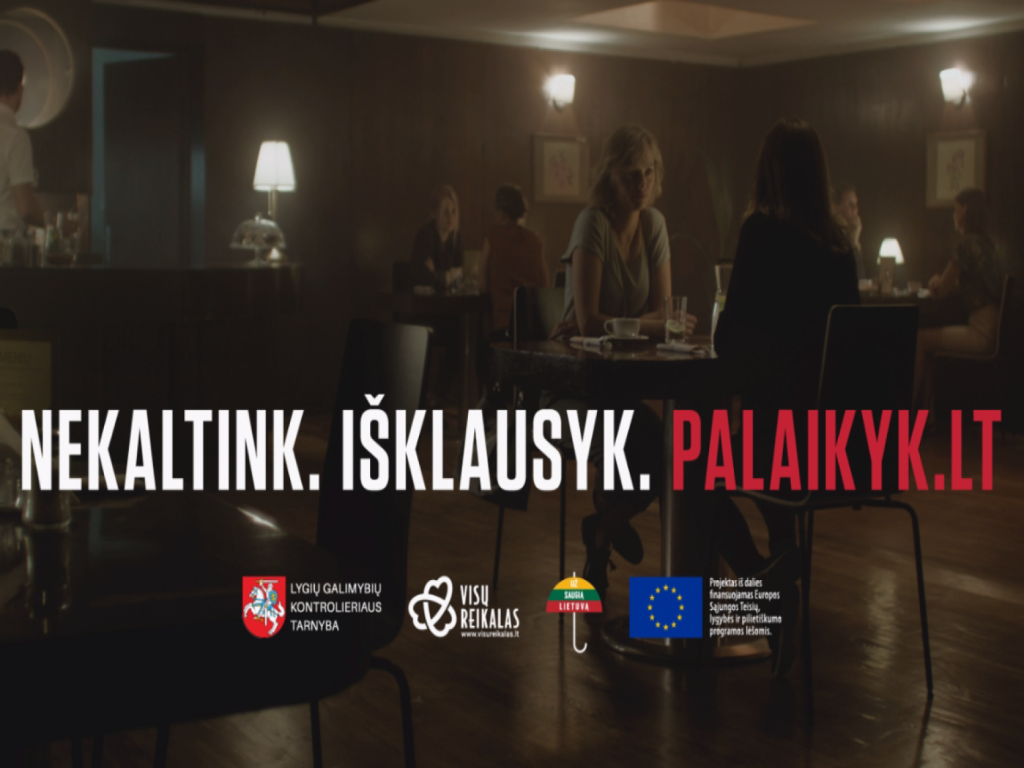 Stop kadras iš reklamos video klipo