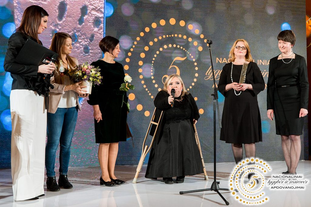Nacionalinių lygybės ir įvairovės apdovanojimų 2018 akimirka. Nuotr. autorius A. Didžgalvis