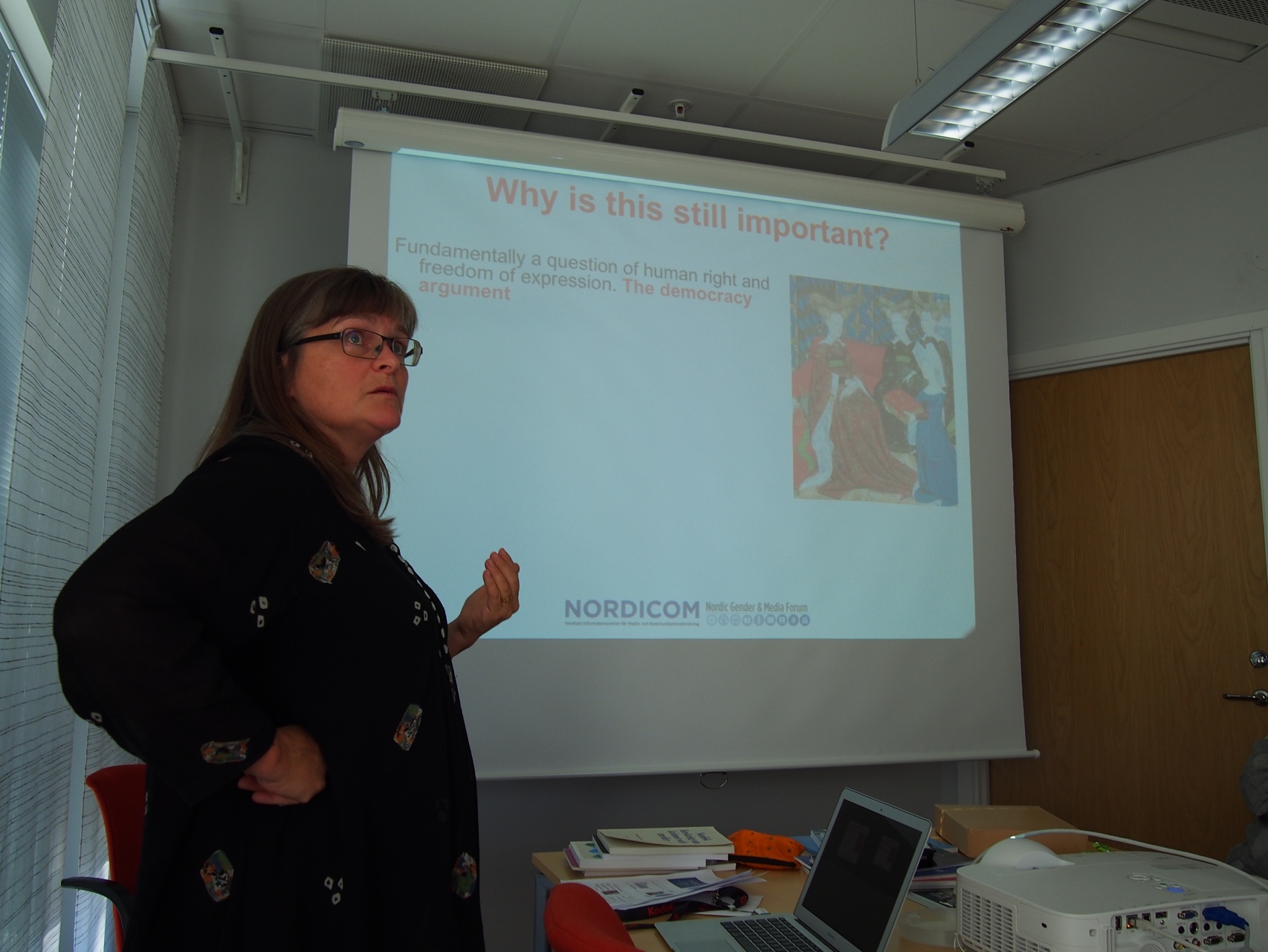 Maria Edström, leidinio „Making Change. Nordic Examples of Working towards Gender Equality in Media“ autorė