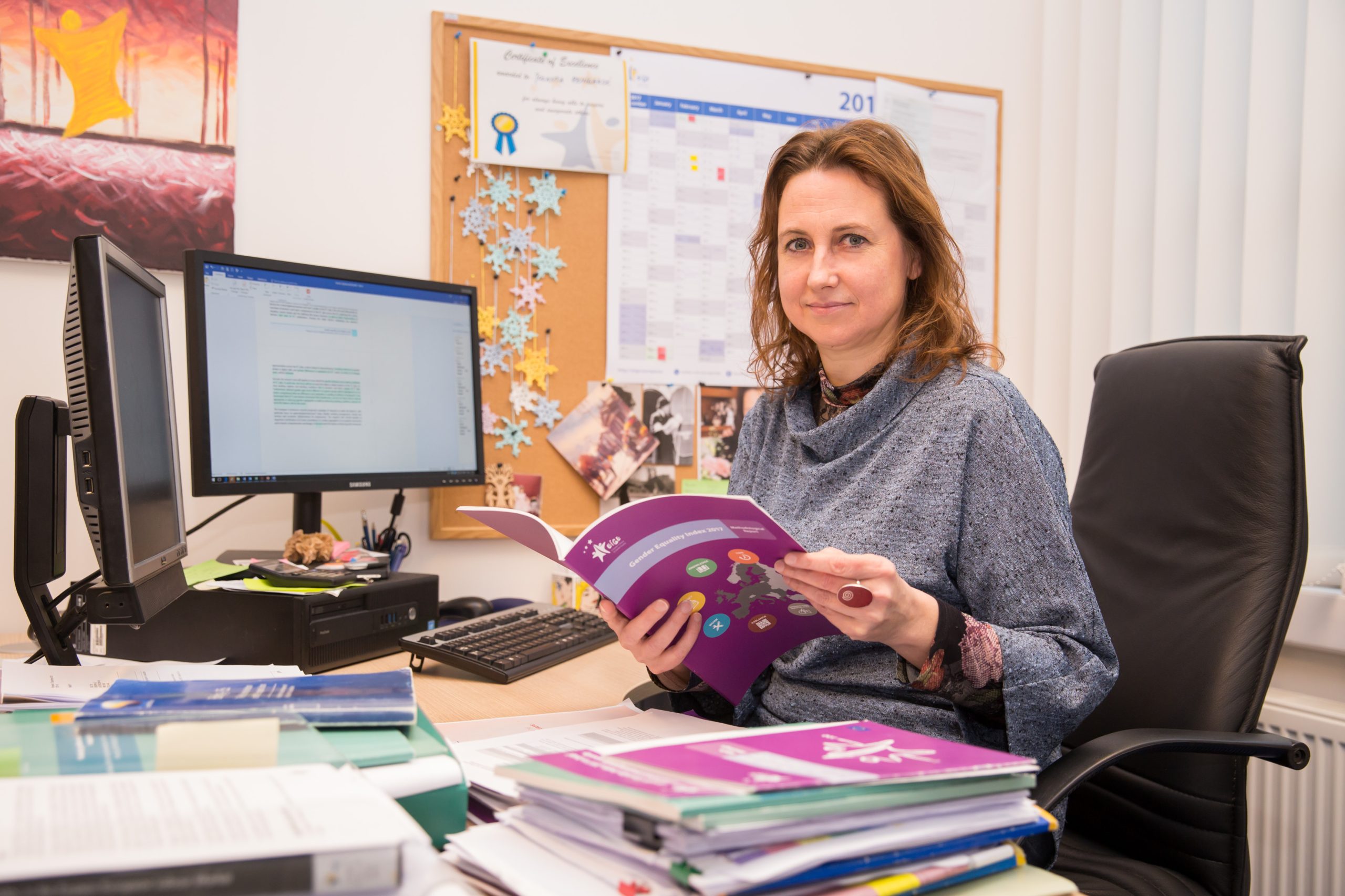 Europos lyčių lygybės instituto Tyrimų grupės vadovė Jolanta Reingardė. Asm. archyvo nuotr.