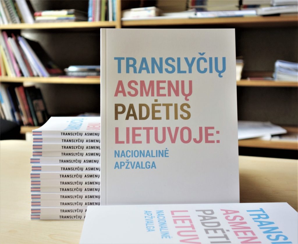 Leidinys „Translyčių asmenų padėtis Lietuvoje: nacionalinė apžvalga“