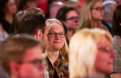 Aurelija Auškalnytė apdovanojimų 2018 ceremonijoje. M. Ambrazo nuotr.