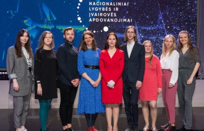Nacionalinių lygybės ir įvairovės apdovanojimų akimirka / M. Ambrazo nuotr.