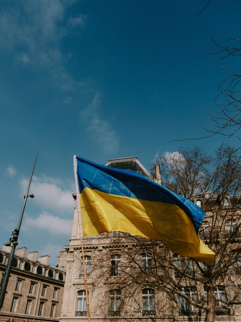 Ukrainos vėliava. Mathias P.R. Reding