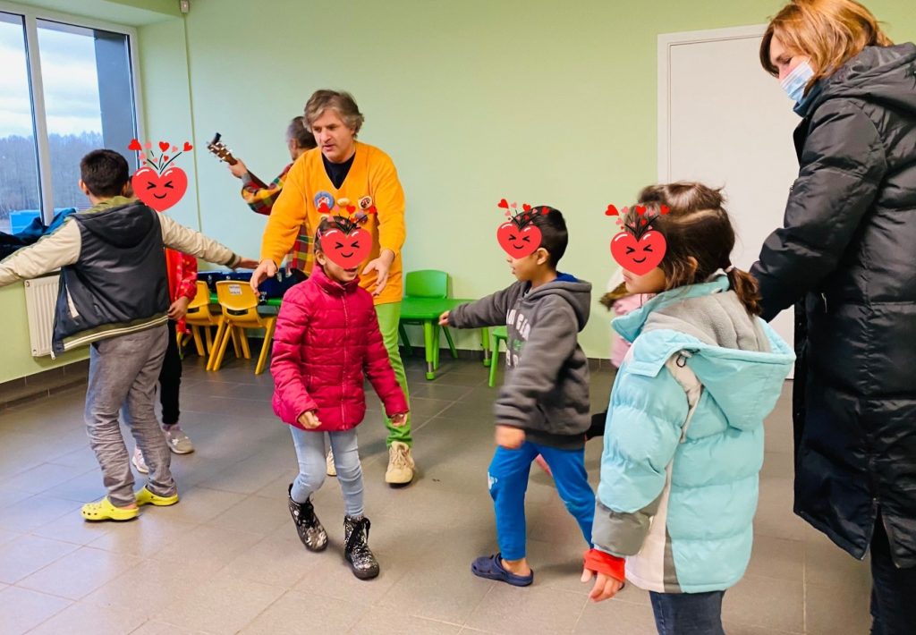 Akimirka iš edukacinio užsiėmimo. „Teatriuko“ nuotr.