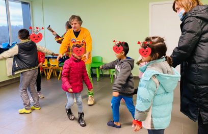 Akimirka iš edukacinio užsiėmimo. „Teatriuko“ nuotr.