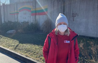 Raudonojo Kryžiaus specialistė Virginija