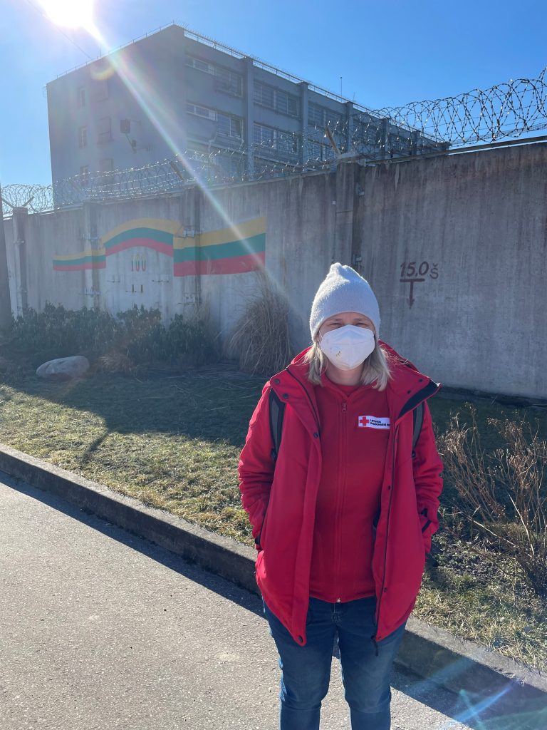 Raudonojo Kryžiaus specialistė Virginija